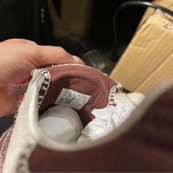 adidas Women's Sneakers in Cream and Brown - Picture 8 of 10